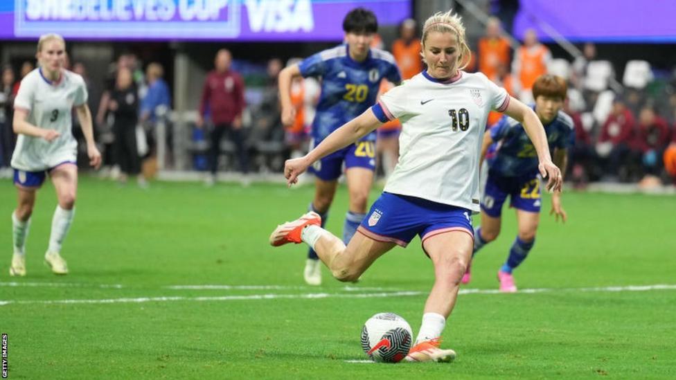 Horan Penalty Sends USA into SheBelieves Cup Final